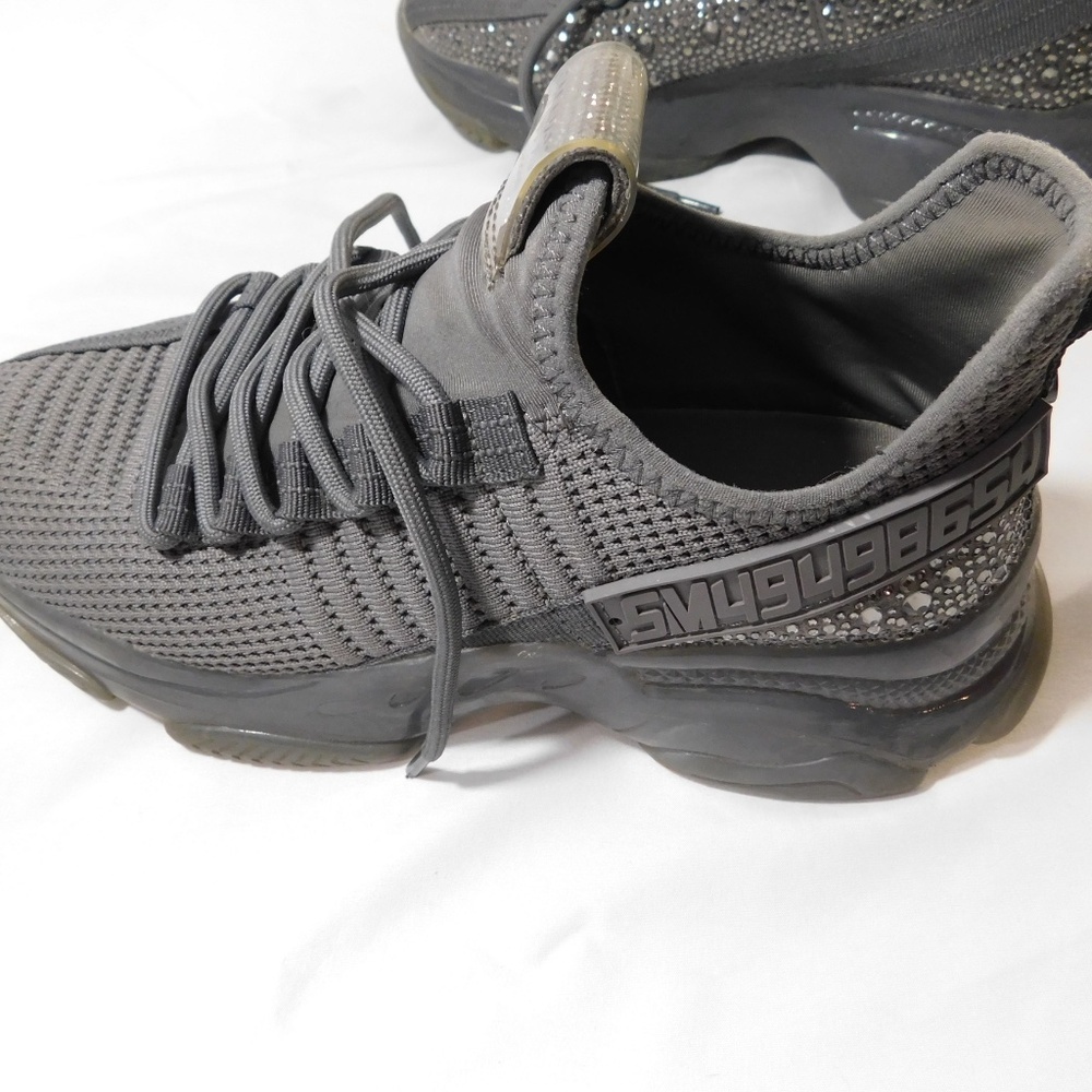 Steve Madden Women's Knit Sneakers – Size 8 – Sleek Black - Picture 5 of 7